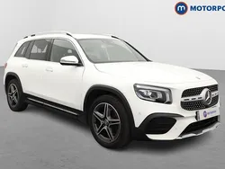 White Used 2020 Mercedes GLB220 AMG line SUV | £25,699 (Fair price)