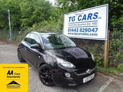 Black Used 2017 Vauxhall Adam Hatchback | £6,495 (Fair price)