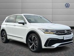 White Used 2023 VW Tiguan R-line SUV | £27,490 (Good price)