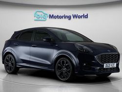 Blue Used 2021 Ford Puma ST-Line X Hatchback | £13,100 (Fair price)