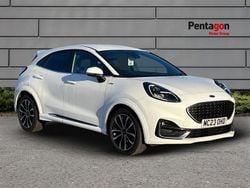 Frozen white premium colour Used 2023 Ford Puma ST-Line SUV | £18,995