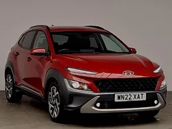 Red Used 2022 Hyundai Kona Premium SUV | £18,498 (Fair price)