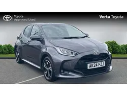 Grey Used 2024 Toyota Yaris Hybrid Design Hatchback | £18,039 (Fair price)