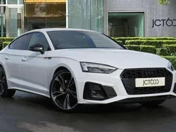 White Used 2022 Audi A5 Sportback Black Edition Hatchback | £29,190 (A bit pricey)