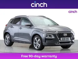 Grey Used 2018 Hyundai Kona Premium SUV | £9,299 (Fair price)