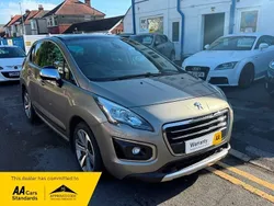 Grey Used 2015 Peugeot 3008 Allure Hatchback | £6,195 (A bit pricey)