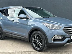 Blue Used 2015 Hyundai Santa Fe Premium SE SUV | £16,595 (A bit pricey)