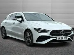 White Used 2024 Mercedes CLA180 Executive Sedan | £25,490 (Fair price)