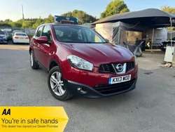 Red Used 2013 Nissan Qashqai Acenta SUV | £2,690 (Good price)