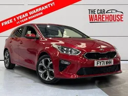 Red Used 2021 Kia Ceed 3 Hatchback | £15,700 (Expensive)