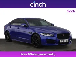 Blue Used 2018 Jaguar XE R-Sport Sedan | £11,649 (Expensive)