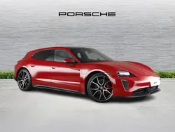 Red Used 2023 Porsche Taycan Performance Package Sedan | £62,900 (Good price)