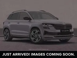 Brilliant silver metallic Used 2024 Skoda Karoq SportLine SUV | £27,161 (Fair price)