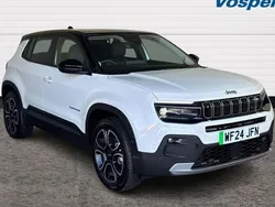 White Used 2024 Jeep Avenger EV Summit SUV | £19,520