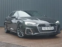 Black Used 2020 Audi A5 S-Line Coupe | £23,498 (Fair price)