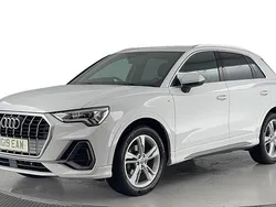 White Used 2019 Audi Q3 S-Line SUV | £18,470 (Fair price)