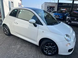 White Used 2013 Fiat 500S S Hatchback | £4,995 (Fair price)