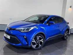 Blue Used 2022 Toyota C-HR Design SUV | £20,395 (Fair price)