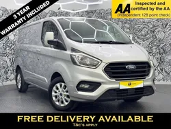 Silver Used 2021 Ford Transit Custom Limited Van | £12,395 (Super price)