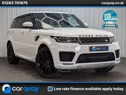 White Used 2018 Land Rover Range Rover Sport Autobiography Dynamic SUV | £35,995 (Fair price)