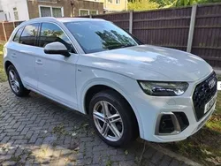 White Used 2021 Audi Q5 S-Line SUV | £32,591 (A bit pricey)