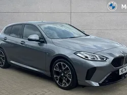 Skyscraper grey metallic Used 2025 BMW 120 M Sport Hatchback | £29,691 (Fair price)