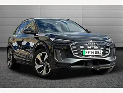 Black Used 2024 Audi Q6 e-tron S-Line SUV | £50,850 (Fair price)