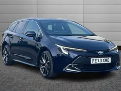 Obsidian blue Used 2023 Toyota Corolla Sport Estate | £26,050 (A bit pricey)