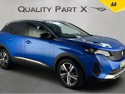 Blue Used 2022 Peugeot 3008 Allure Premium Hatchback | £11,299 (Good price)