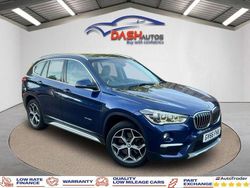 Blue Used 2016 BMW X1 xLine SUV | £13,500 (Fair price)