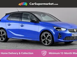 Blue Used 2022 Vauxhall Corsa Edition Hatchback | £12,047 (Fair price)