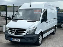 White Used 2018 Mercedes Sprinter Van | £10,995 (Fair price)