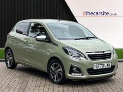 Green Used 2020 Peugeot 108 Collection Hatchback | £9,495 (A bit pricey)
