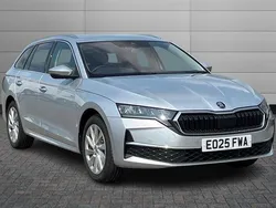 Brilliant silver New 2025 Skoda Octavia SE L Estate | £26,990 (Expensive)