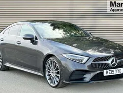 Grey Used 2019 Mercedes CLS350 AMG Line Premium Plus Coupe | £24,133 (Good price)