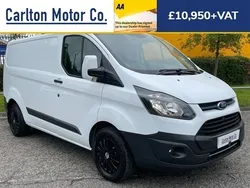 White Used 2016 Ford Transit Custom Van | £10,740