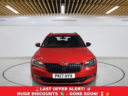 Red Used 2017 Skoda Superb SportLine Estate | £12,099 (Good price)