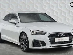 White Used 2024 Audi A5 S-Line Coupe | £29,250 (Good price)