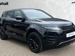 Black Used 2025 Land Rover Range Rover evoque SUV | £40,621