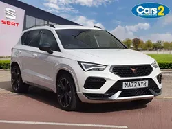 White Used 2022 Cupra Ateca VZ1 SUV | £26,814 (Fair price)