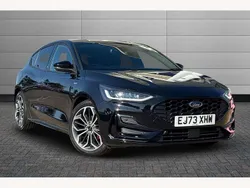 Black Used 2023 Ford Focus ST-Line X Hatchback | £21,995 (A bit pricey)