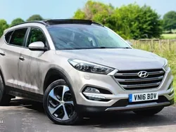 Beige Used 2016 Hyundai Tucson Premium SE SUV | £9,995 (Fair price)
