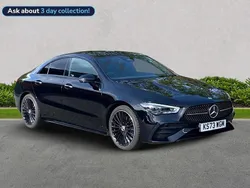 Black Used 2023 Mercedes CLA200 AMG Line Premium Plus Coupe | £29,999 (Fair price)