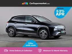 Black Used 2022 Mercedes EQA350 AMG line SUV | £20,976 (Fair price)
