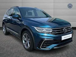 Blue Used 2023 VW Tiguan R-line Edition SUV | £24,350 (Good price)