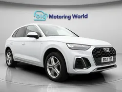 White Used 2021 Audi Q5 S-Line SUV | £30,600 (Fair price)