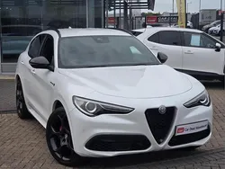 White Used 2021 Alfa Romeo Stelvio Ti SUV | £29,999 (A bit pricey)