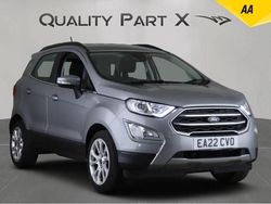 Silver Used 2022 Ford Ecosport Titanium SUV | £10,450 (Good price)