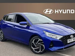 Blue Used 2022 Hyundai i20 Premium Hatchback | £13,276 (Fair price)
