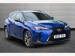 Azure blue with black roof Used 2025 Lexus UX 300h Sport Line SUV | £36,450 (Good price)
